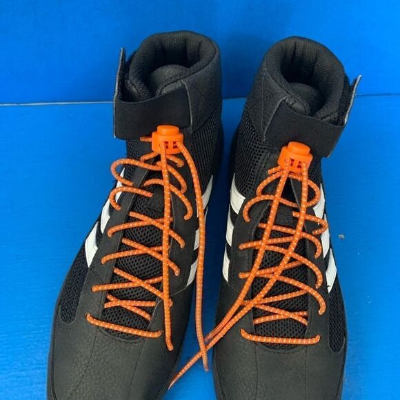 Adidas Men's HVC 2 AQ3325 Black White Running Shoes Sneakers Size 8 - Picture 4 of 8